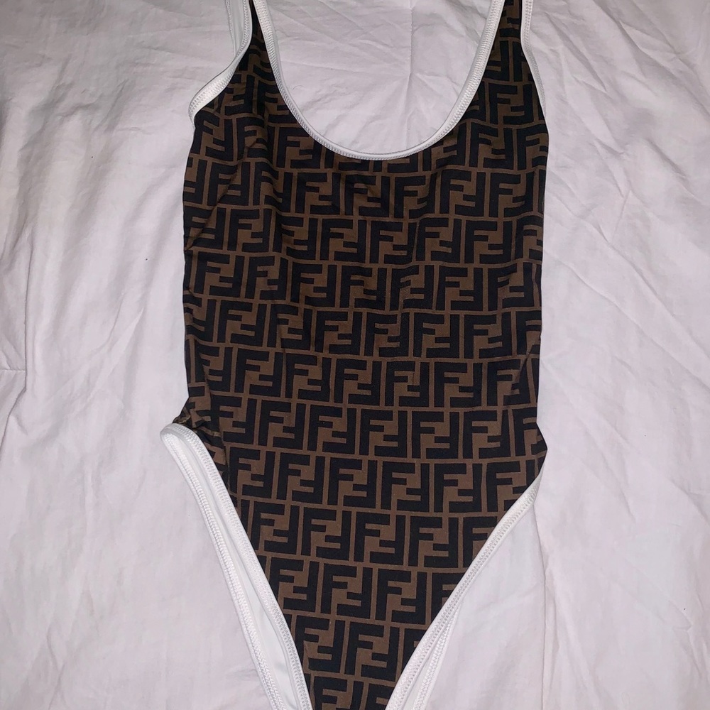 FENDI LOGO SWIMSUIT - Picture 3 of 3